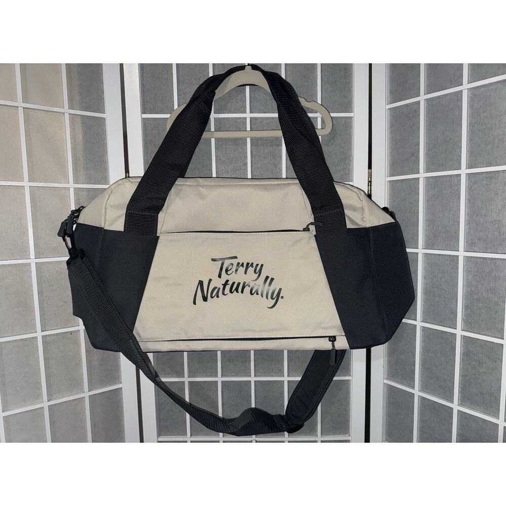 Terry Naturally Tote Bag Duffle Branded Logo Adjustable New